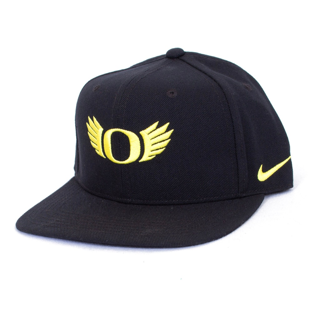 O Wings, Nike, Black, Flatbill, Performance/Dri-FIT, Accessories, Youth, Snapback, Adjustable, Hat, 859366